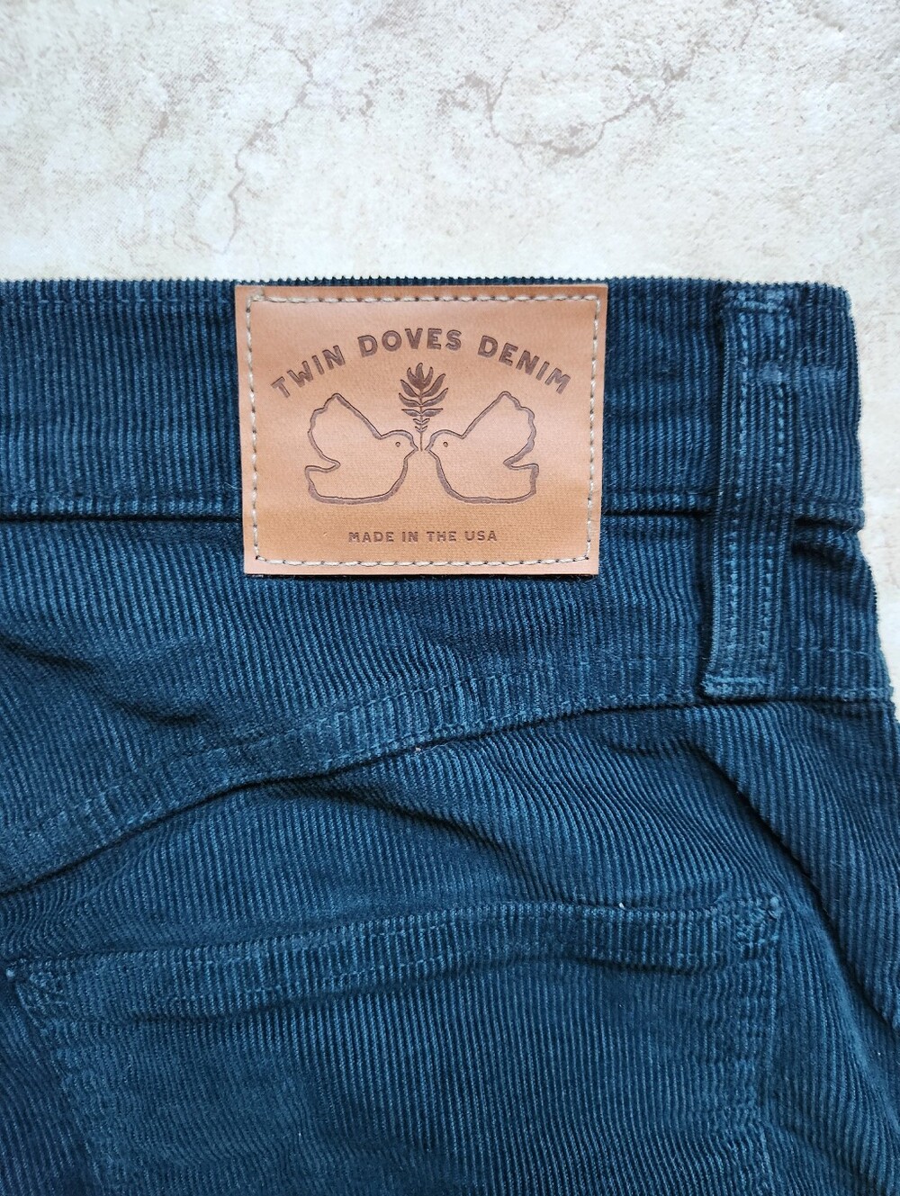 Twin Doves Emerson Fry Treasure Straight Corduroy Pants 29 Green - Picture 9 of 15